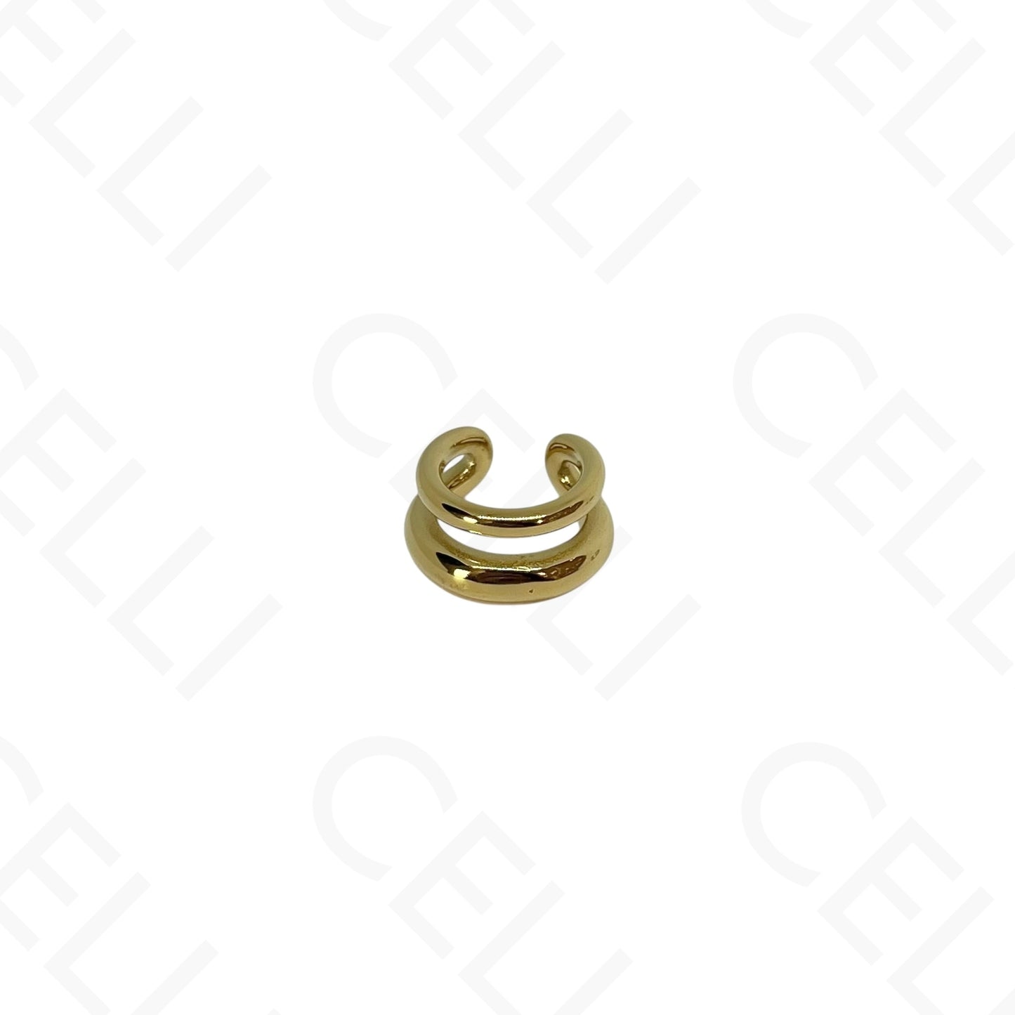 Earcuff de Aço - duplo