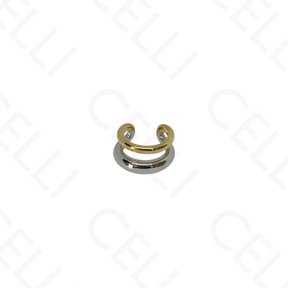 Earcuff de Aço - duplo