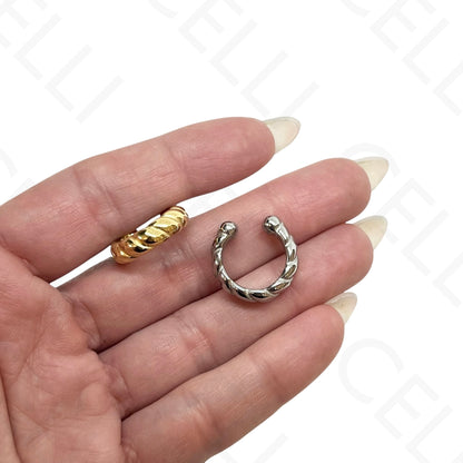 Earcuff de Aço - torcida