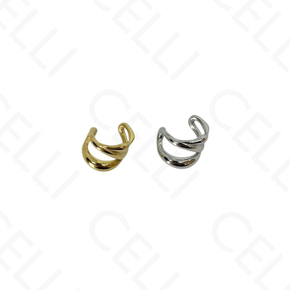 Aro para orejas de Acero - bolas