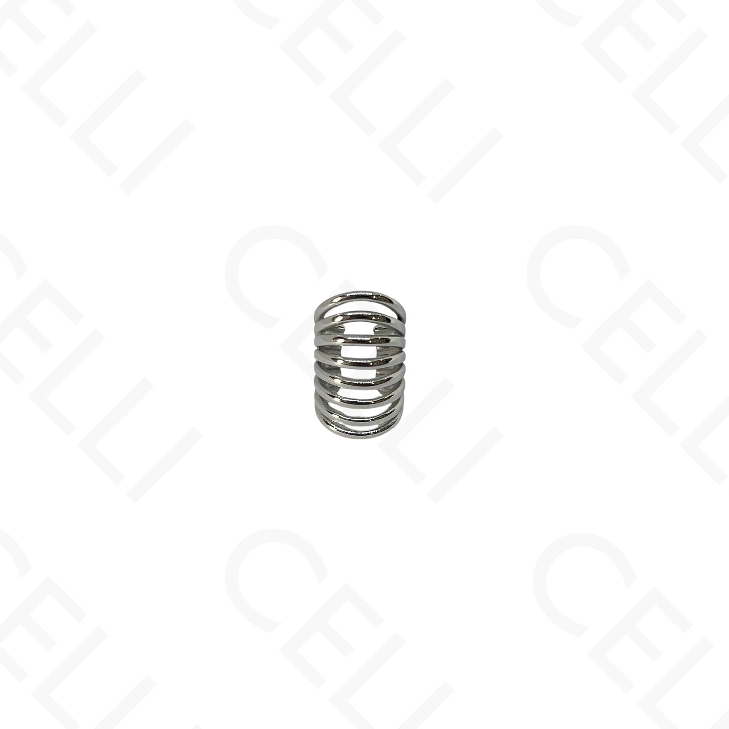 Aro para orejas de Acero - bolas