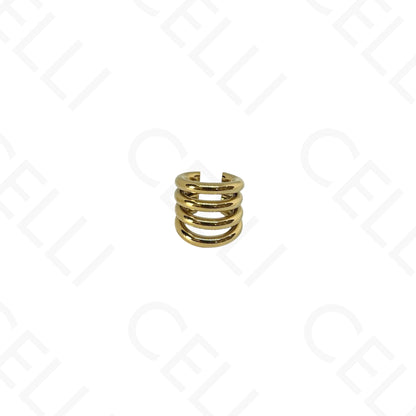 Earcuff de Aço - quaduplo