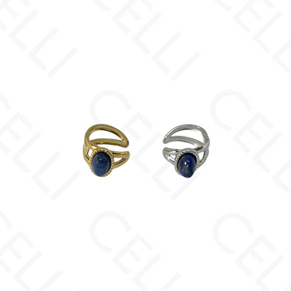 Aro para orejas de Acero - bolas