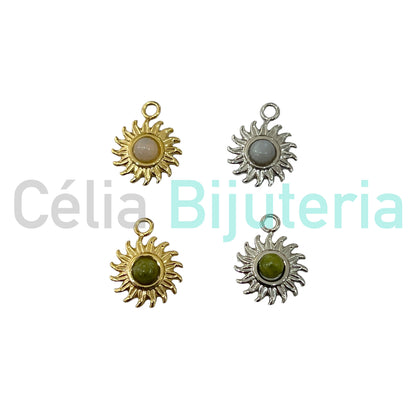 不锈钢天然石奖章