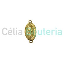 Carregar imagem no visualizador da galeria, Medalha de Aço - Nossa Senhora (2 furos)
