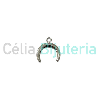 Medalla de acero - luna/cuerno