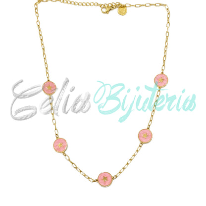 Colar de Aço - estrela