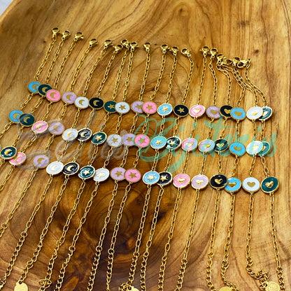 Stainless Steel Bracelet - Heart