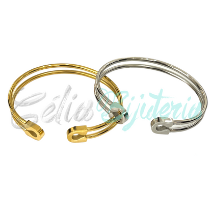 Pulsera de acero - pasador