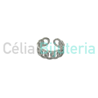 钢制戒指 - 链条