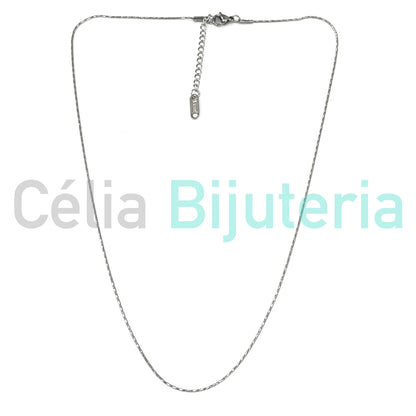 Colar de Aço Simples