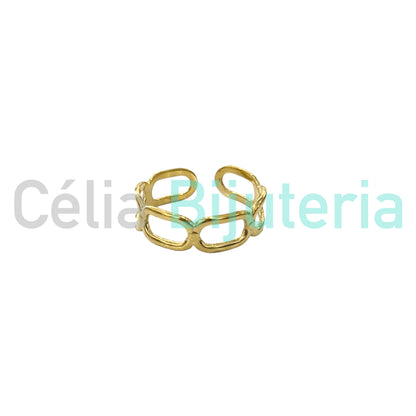 钢制戒指 - 链条