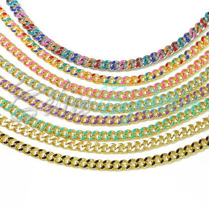 Colares de Aço - com cores