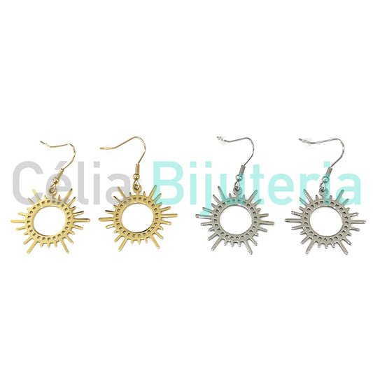 Pendiente de acero - sol