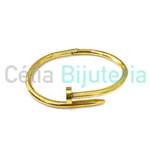 Cargar imagen en el visor de la galería, Brazalete/Pulsera de Acero - Clavo
