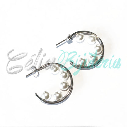 钢制耳环