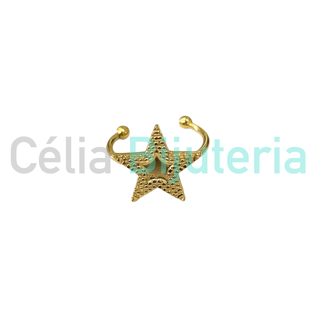 Anillo de acero - estrella