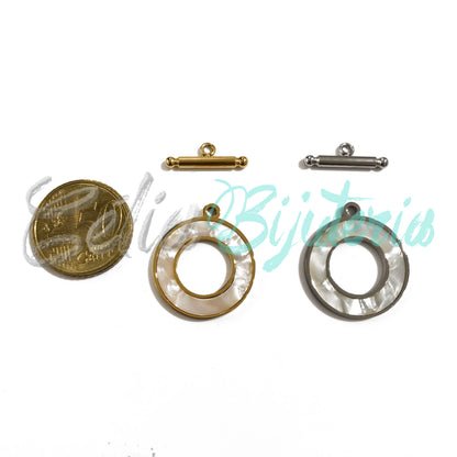 Fechos O/T com Madrepérola