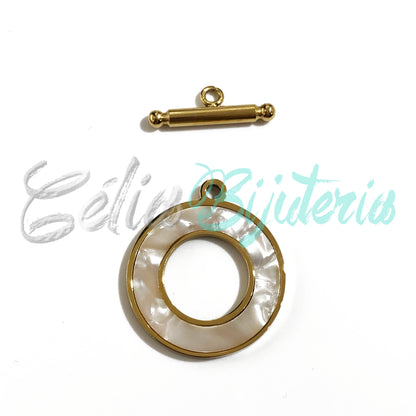 Fechos O/T com Madrepérola