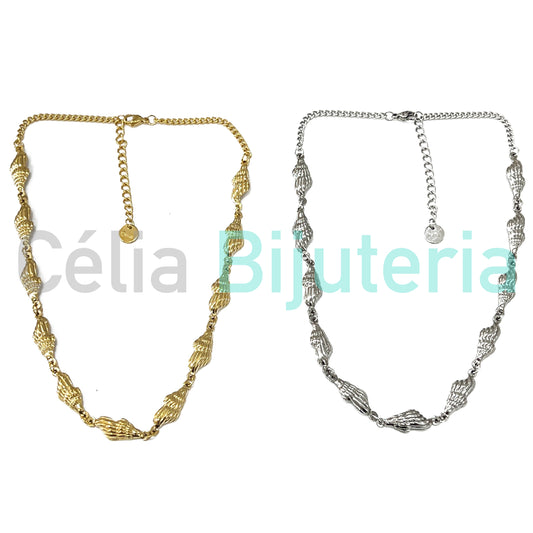 Colar de Aço - búzios