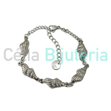 Cargar imagen en el visor de la galería, Pulsera de acero - buzios
