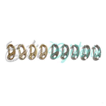 Stainless steel closures
