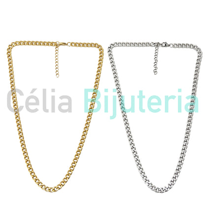 Colar de Aço Simples - 6mm