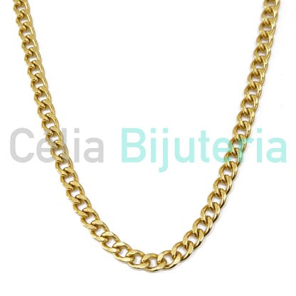 Colar de Aço Simples - 6mm