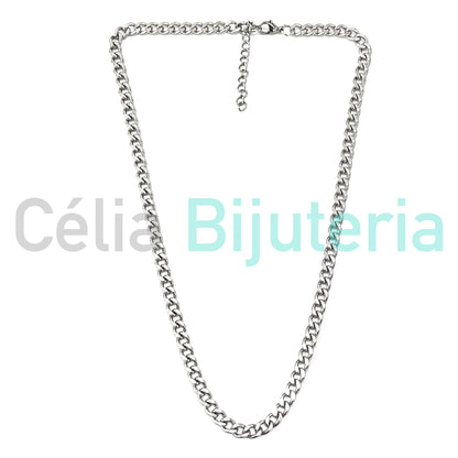 Colar de Aço Simples - 6mm