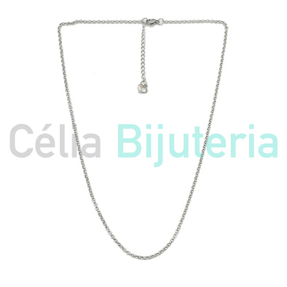 Colar de Aço Simples - Malha Portuguesa