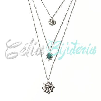 带钢牌的钢制项链