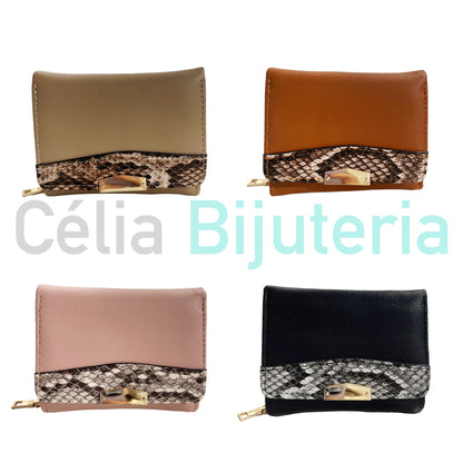 Carteira de Polipele - cobra / serpente