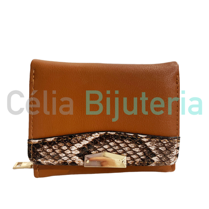 Carteira de Polipele - cobra / serpente