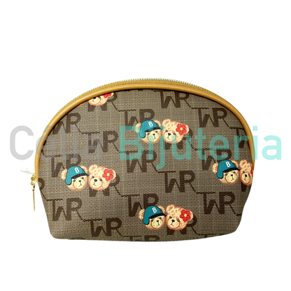 Carteira / Bolsa de Polipele (conjunto de 2) - urso