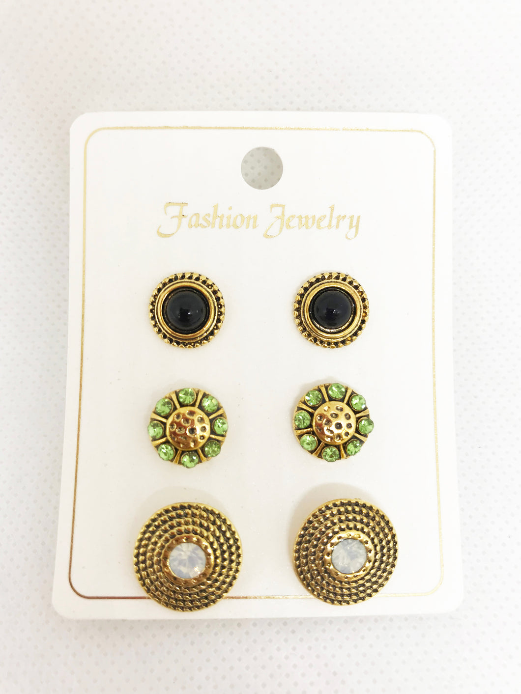 Pendientes de moda - Oro