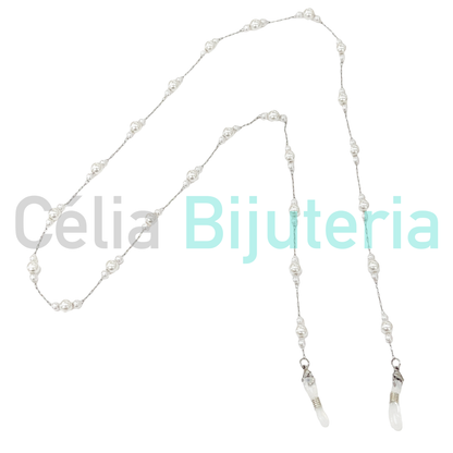 Fios para Óculos/Máscaras de Aço com Pérolas