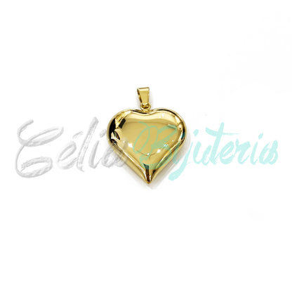 Steel Medal - Heart (Large)