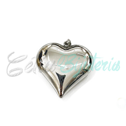 Steel Medal - Heart (Large)