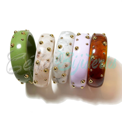 Bracelete de Resina de Moda