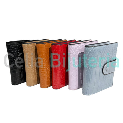 仿皮钱包 - 鳄鱼纹