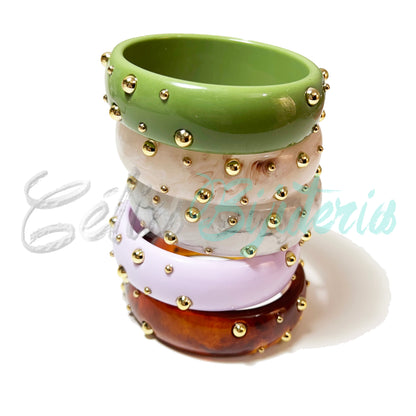 Bracelete de Resina de Moda