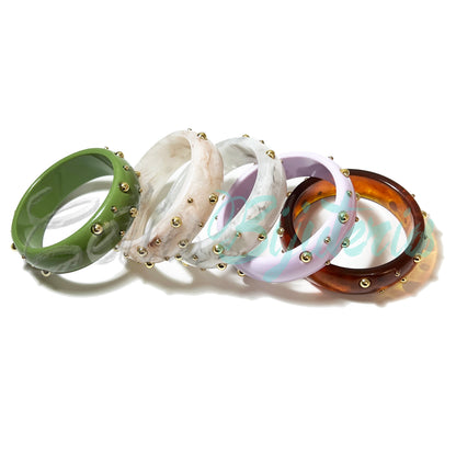 Bracelete de Resina de Moda