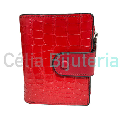 仿皮钱包 - 鳄鱼纹