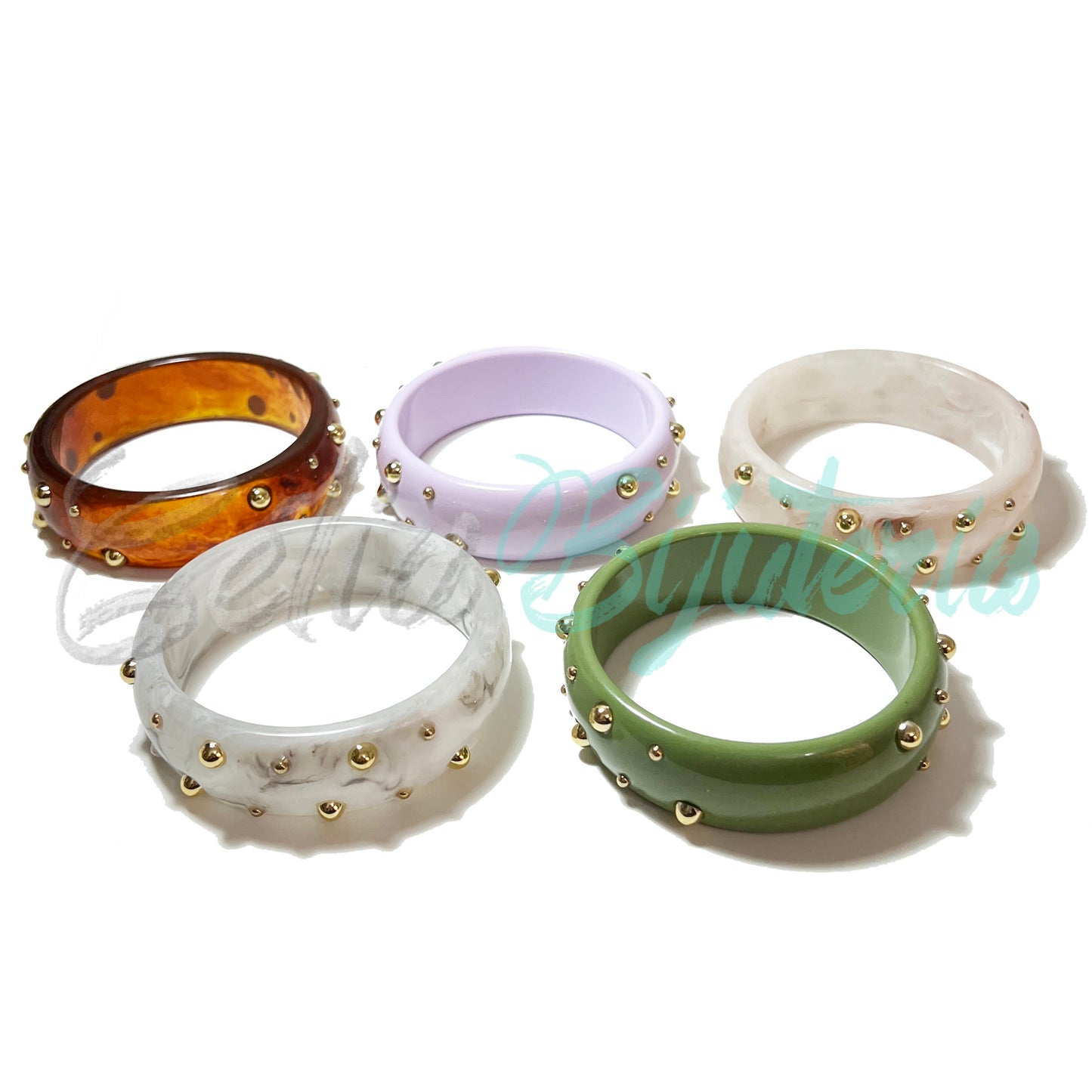 Bracelete de Resina de Moda