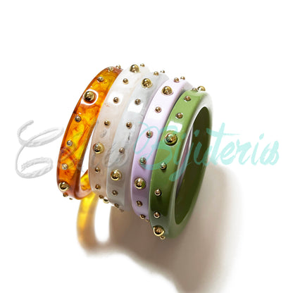 Bracelete de Resina de Moda