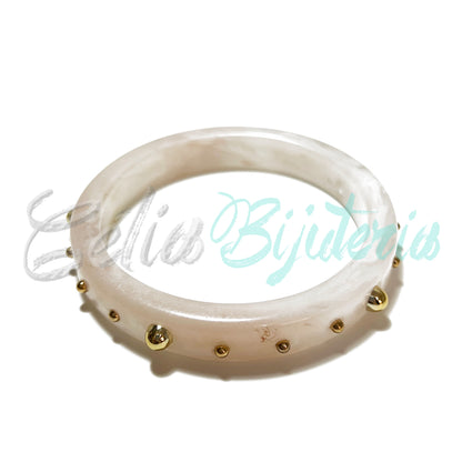 Bracelete de Resina de Moda