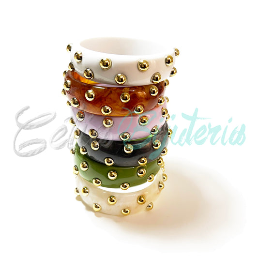 Bracelete de Resina de Moda