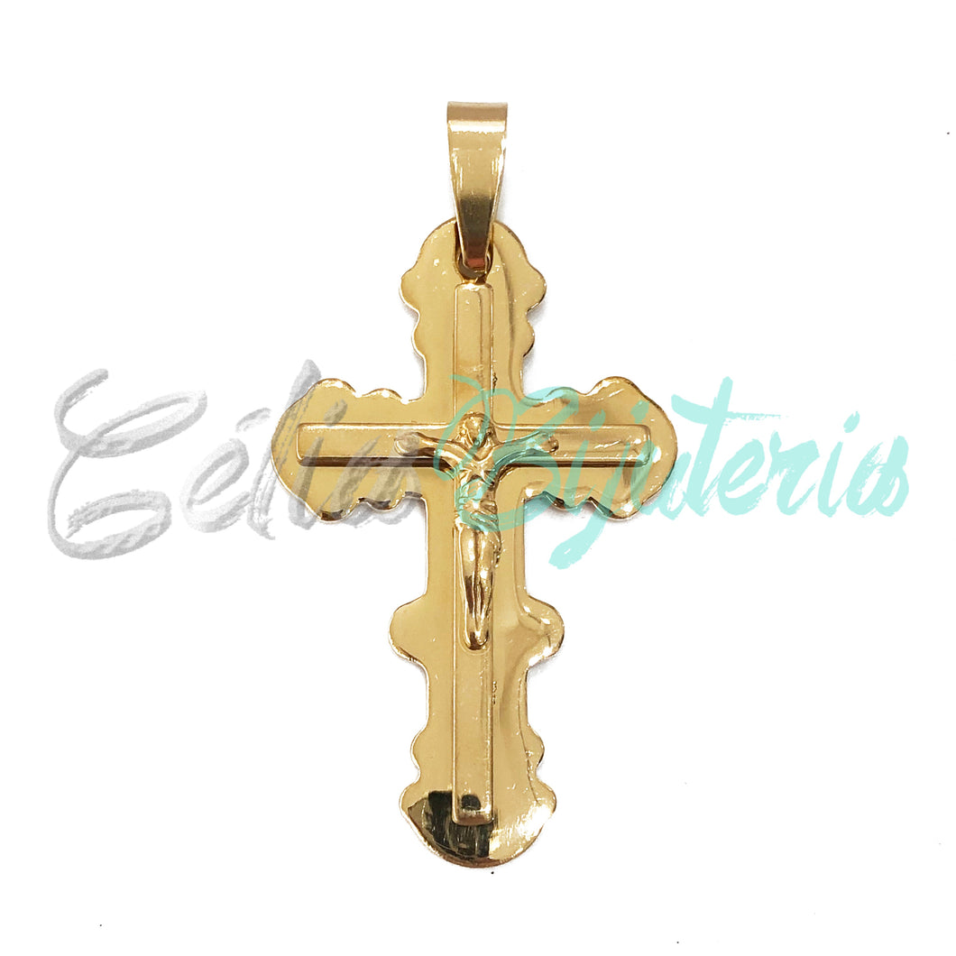 Medalha de Aço - crucifixo