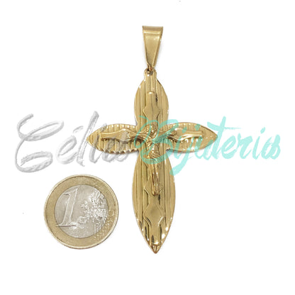 Medalha de Aço - crucifixo