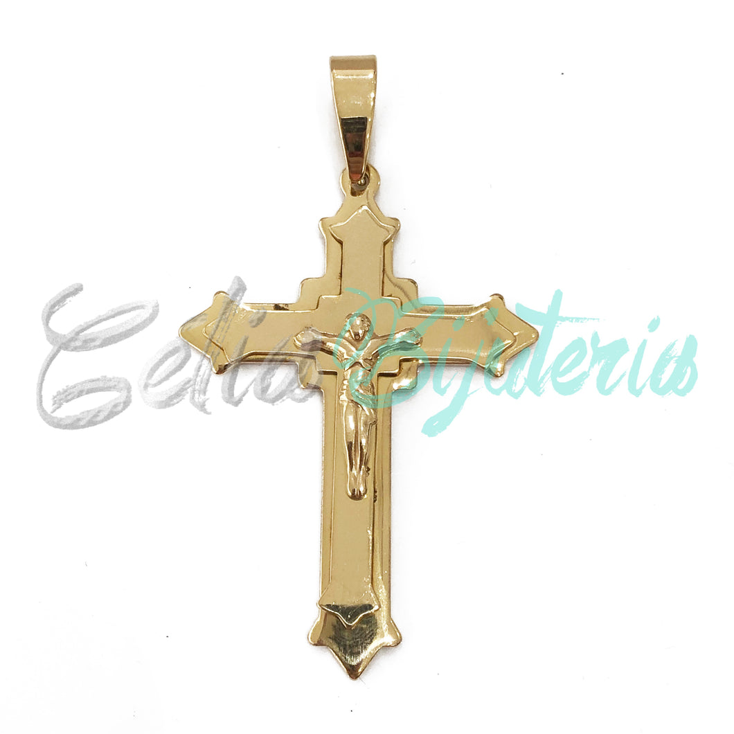 Medalha de Aço - crucifixo